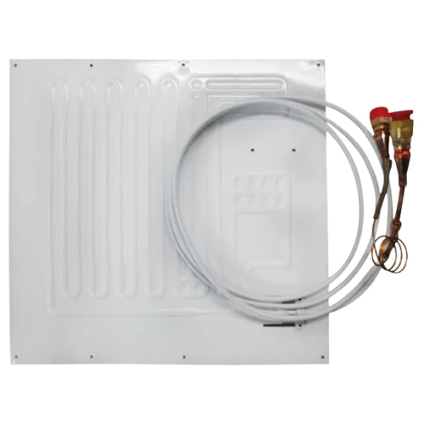 Isotherm plade fordamper 350 x 250mm med standard koblinger til 1283015