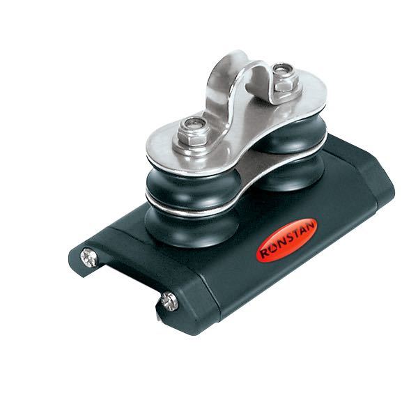 Ronstan, Barnvagn med dubbelt styrblock, 500 kg, 1240 kg brytlast, RC11911, Serie 19