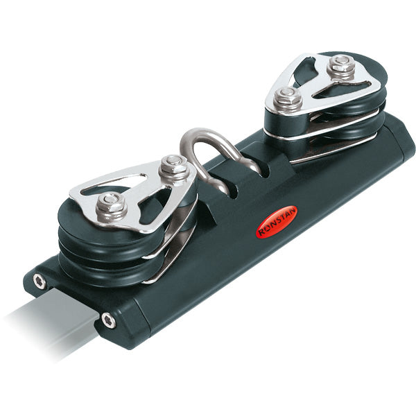 Ronstan, Dubbel blockmatningsvagn, 22 mm X-skena, 880 kg arbetsbelastning, RC12213