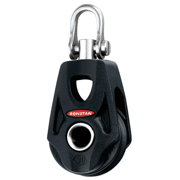 Ronstan, Serie 30 Orbit enkelblock med svivl & Nylatron skiva