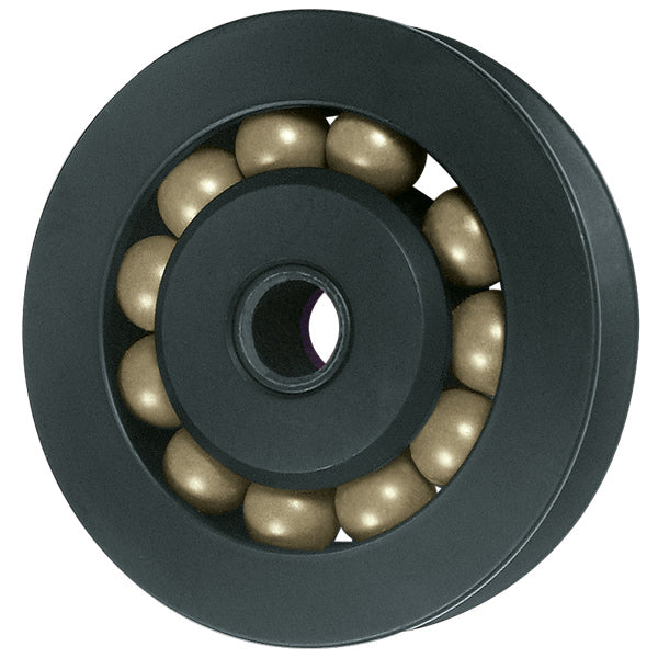 Ronstan, Aluminiumskiva Ø40x10mm, Hål Ø6,2mm, 6mm