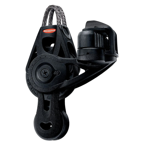Ronstan, Serie 40 Orbit violinblock med cleat