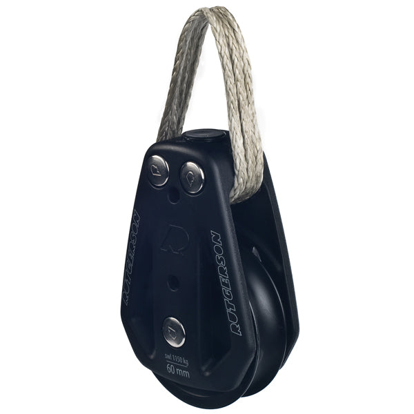 Rutgerson enkeltblok til strop 35mm