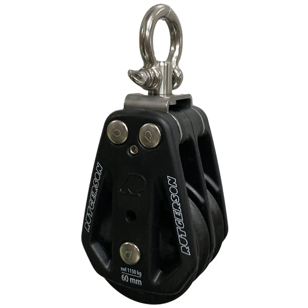 Rutgerson Dobbeltblok 60 mm