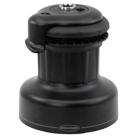Ronstan spil 45 QT Orbit set forfra med tre hastigheder.