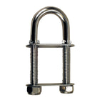 Roca stævnøje RF 90x32mm M8 set forfra, klar til montering på båd.