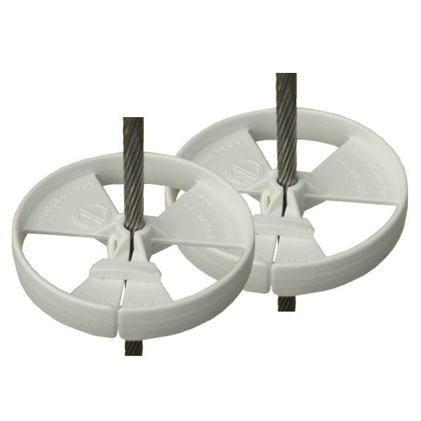 SeaTec, Sailguard-hjul, 2 st, Ø 75 x 13 mm, 6,5 mm hål