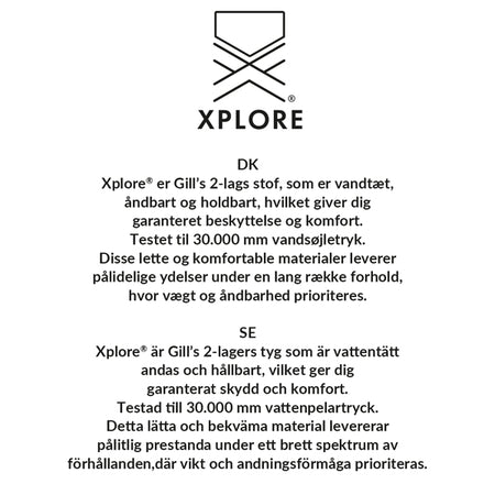Gill jakke med reflekterende elementer til sikkerhed
