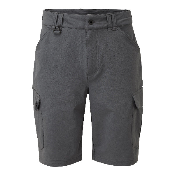 Gill, UV019 UV Tec Pro Shorts, Grå, Storlek XL, UV50+, Snabbtorkande, Vatten- och fläckavvisande