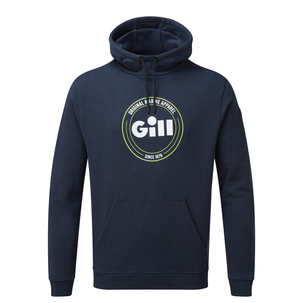 Gill, Cavo Hoodie, Marin, Storlek L, 100% Ekologisk Bomull, 270gsm