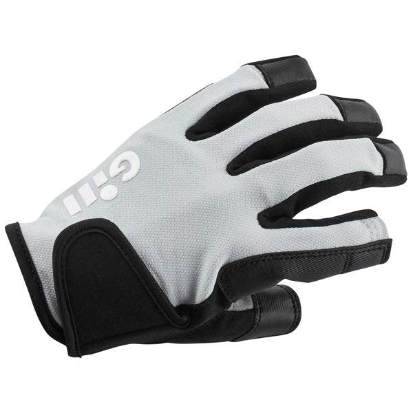 Gill 7253 Pige championship handsker m/fingre Lysegrå str. XL