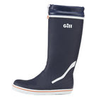 Gill, lange gummistøvler i navy farve, model 909, str 37 set forfra.