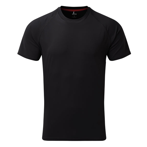 Gill, UV010 UV Tec T-Shirt för män, Svart, Storlek M, 50+ UV-skydd