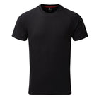 Gill UV010 herre T-shirt i sort, set forfra, perfekt til sejlads.