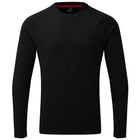 Gill UV011 langærmet sort T-shirt set forfra