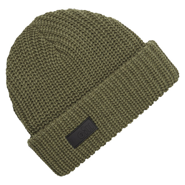 Gill, HT55 Stickad hatt, Olivgrön, En storlek