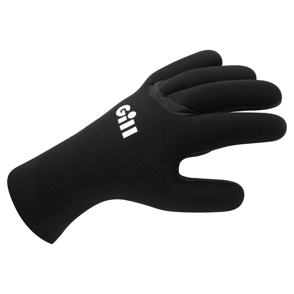 Gill, 7674 Neopren Vinterhandske Sort S - 2 mm Vandafvisende med Silikone Greb
