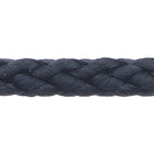 Robline polyester 8 line i sort farve, 4 mm tykkelse og 200 m længde.