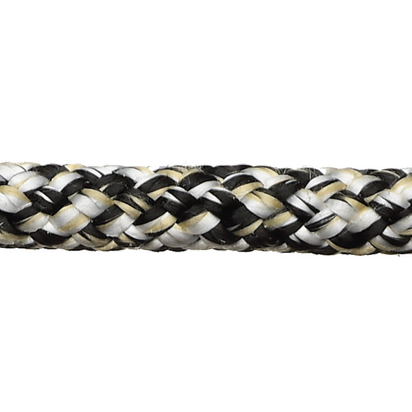 Robline, Super Dinghy Sheet, 5,5 mm, vit/svart, 100 m, 425 kg