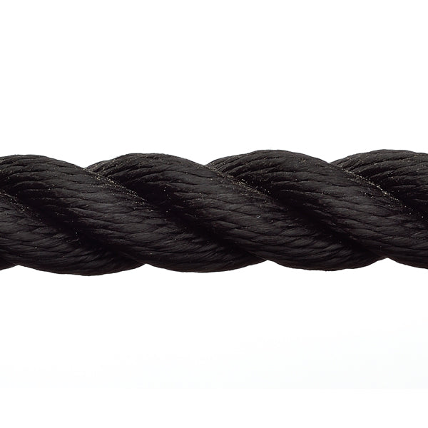 Robline, Rapallo 16 mm, Polyester, 70 m, 4600 kg brottgräns, Svart