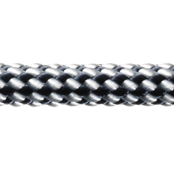 Robline, Dinghy Control, 4mm, Hvid/Blå, 1m (løbende meter)