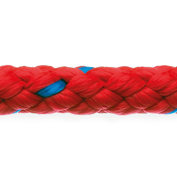 Robline, Albatros flydeline, 8mm, Rød/Blå, 1m (løbende meter)