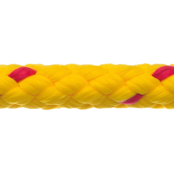 Robline, Albatros flydeline, 10mm, Gul/Rød, 1m (løbende meter)