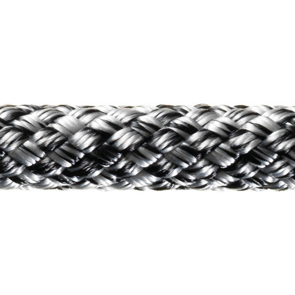 Robline, Sirius 500 allround tov, 8mm, Sølv/Sort, 1m (løbende meter)