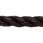 Robline Cormoran fortøjningsline i sort, 20 mm tykkelse, 1 meter lang.