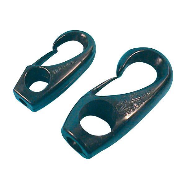 Nuova Rade, Nylonkrok, Svart, 8 mm, 4 st