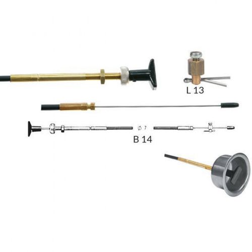 Ultraflex, stoppkabel, 10,06 m (33 ft), 70 mm slaglängd, inkl. L13