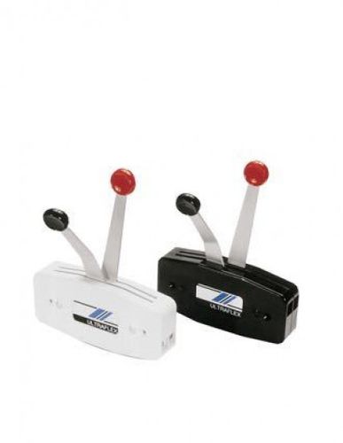 Ultraflex, Control Box B49, Sidomonterad topphandtagslåda, Svart, Lämplig för alla utombordsmotorer
