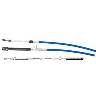 Ultraflex, styrkabel Mach5, 38 ft, 95 mm, rostfri, blå