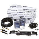 Ultraflex hydraulisk styringspakke set fra siden med detaljeret design