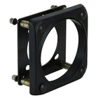 Ultraflex firkantet monteringsflange i størrelsen 132x132 mm, set forfra.