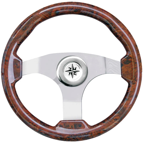 Savoretti, Ratt Radica Trä, Ø350mm – BoatLab