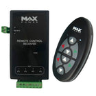 Trådløs fjernbetjening til bovpropel fra Max Power, set forfra.