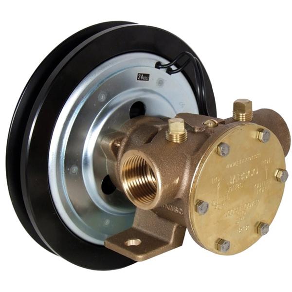 Jabsco, Impellerpump med magnetkoppling, 12V, 80 l/min, 1" BSP, 50080-2001