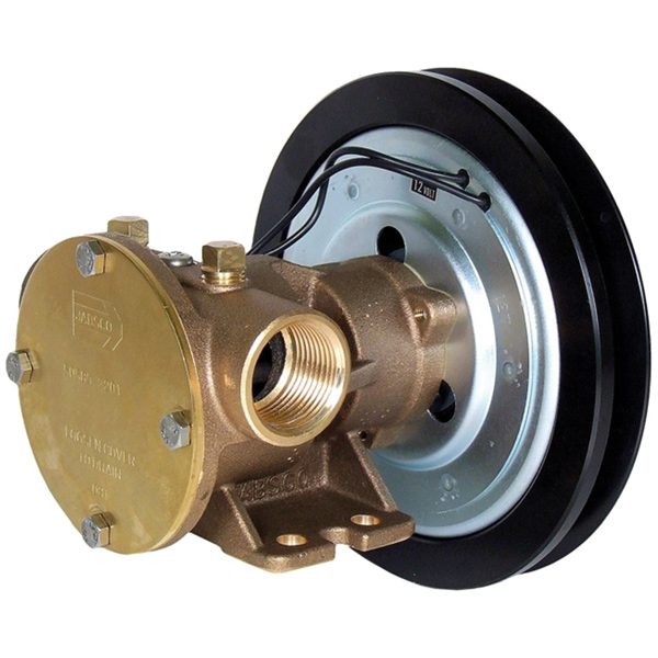 Jabsco, Impellerpump med magnetkoppling, 80 l/min, 12V 1" BSP, 50580-2001