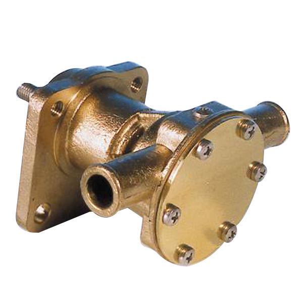 SeaTec, Kylvattenpump med fläns, Passar Perkins M 20 Perama och Volvo MD 2010/2020, Impeller 1515100, Packning 1515250