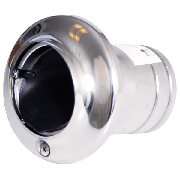 1852, Avgasrör RF, AISI 316, Ø40 mm, 75 mm högt, 99,5 mm fotlängd