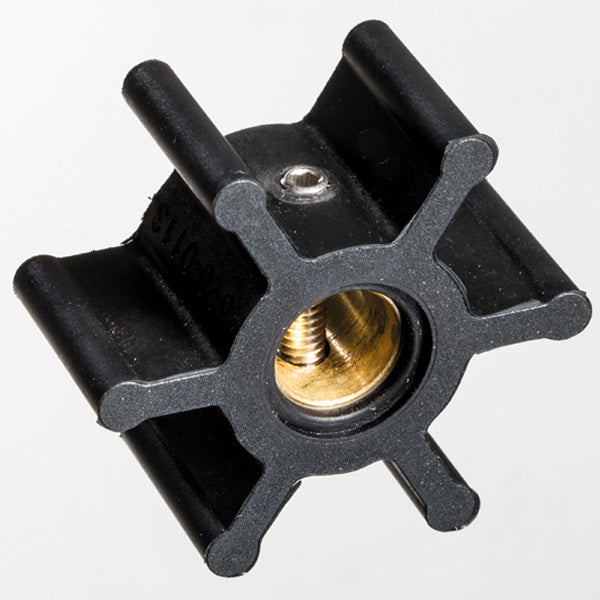 Jabsco, Impellersats 4528-0003-P, 10,0 mm axel, 6 skovlar, nitril/mässing, Ø 40,0 mm