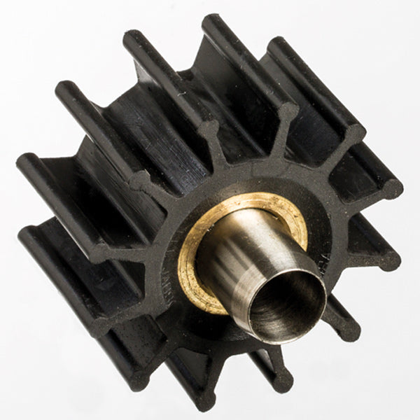 Jabsco, Impellersats 6 axlar, Ø 57,0 mm, 12 skovlar, nitril/mässing, 5929-0003-P