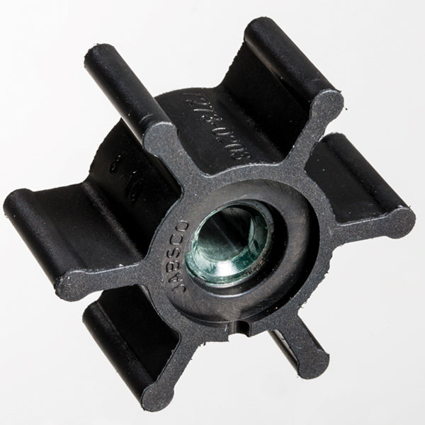 Jabsco, Impellersats 7273-0003-P, 4 axlar, Ø 8,0 mm, 22 mm höga, 6 skovlar, Nitril/plast, Ø 51,0 mm