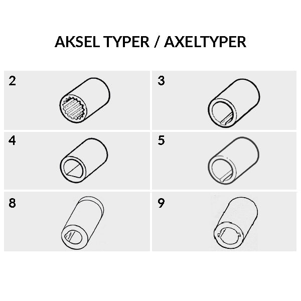 SeaTec impeller til Yamaha, monteret og klar til brug i bådmotor.