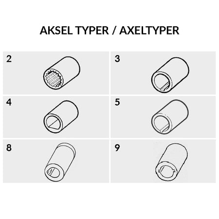 SeaTec impeller til Yamaha, monteret og klar til brug i bådmotor.