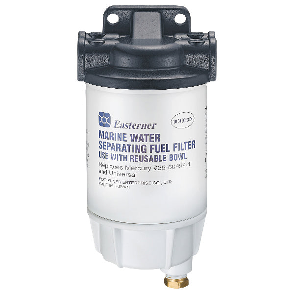 SeaTec, Bränslefilter 10 mikron med slangkoppling 3/8" - 10 mm