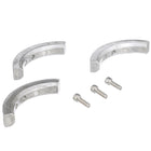 Quicksilver Aluminium Anode Kit til Volvo sterndrives, vist i pakke