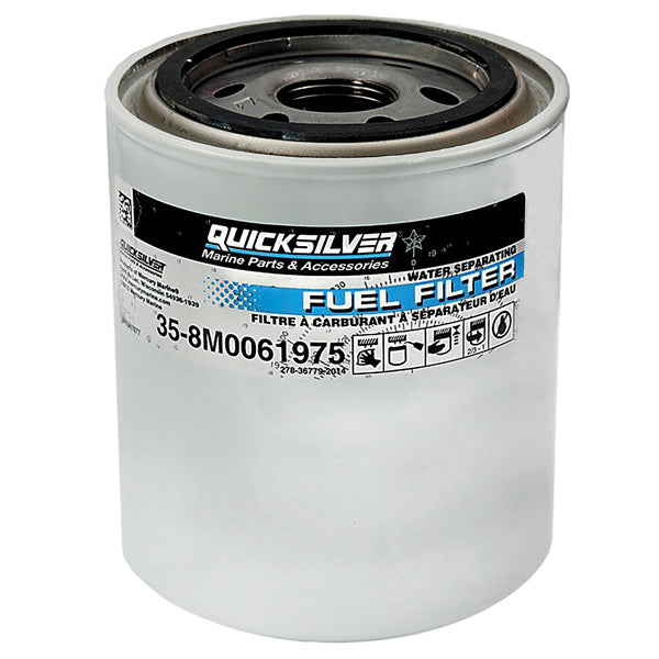 Quicksilver, Brændstoffilter vandsep., 8M0061975, Til OMC