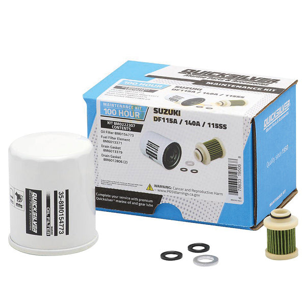 Quicksilver, 100T servicekit, 8M0222307, til Suzuki DF115A/140A/1